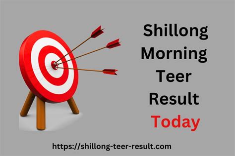 Winners are decided on the basis of the number of arrows shot in a particular round. . Hotel morning teer result